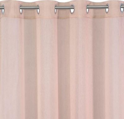 Perde dritareje Rebecca, 140x250 cm, poliester, rozë