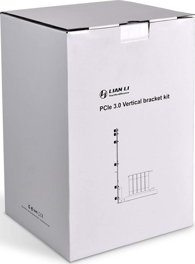 Mbajtëse vertikale GPU Lian Li O11D 1X 3 Mini, PCIe 3.0, 200mm, e zezë