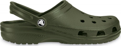 Sandale Crocs Classic 10001 309, Croslite, antirrëshqitje, ngjyrë kaki