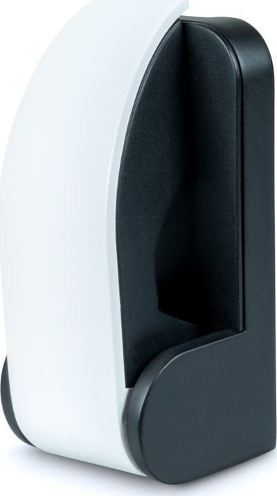 Stendë vertikale Nacon për PS5, me karikues DualSense, me port USB A, e zezë