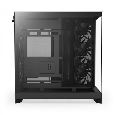 Kuti kompjutri NZXT H9 Flow 2025, mid tower, xham i temperum, e bardhë