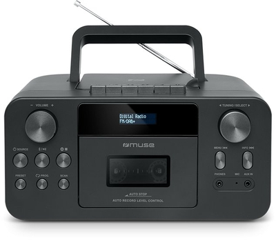 Radio portativ Muse M-182 DB, DAB/DAB+ FM, CD Bluetooth, i zi