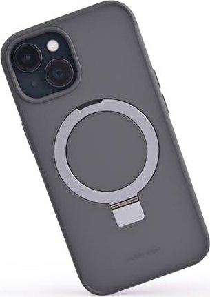 Капак за телефон Mobile Origin RingMag, за iPhone 15, со магнетен прстен, црн