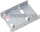 Adapter për disk SilverStone SST-SDP08-Lite, nga 3.5" në 2x 2.5", metal