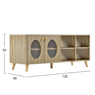 Komodë për TV Rillion 120×40×51 Hcm (HM9879)