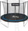 Trampolinë për kopsht Spokey Jumper II, 305 cm, 150 kg, e zezë