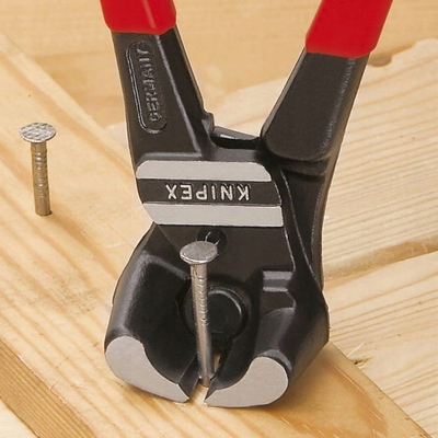Kapëse prerëse ballore Knipex 68 01 200, 200mm, për tel çeliku, e kuqe