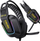 Kufje gaming ONIKUMA X13, me kabllo, me heqje zhurme, RGB, të zeza