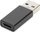 Përshtatës USB Digitus AK-300524-000-S, USB C në USB A, i zi