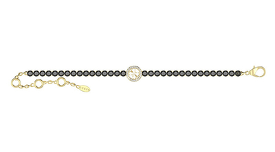 Byzylyk për femra Guess Paradise JUBB05142JWYGBK, i artë/ i zi