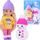 Set lodër gocë Ankiki Winter Doll and Snowman, 13 cm, dimër, shumëngjyrëshe