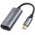 Adapter USB C në HDMI 4K, 60Hz, trup alumini, ngjyrë grafit
