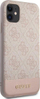 Kapak telefoni Guess 4G Stripe për iPhone 11, hardcase, rozë