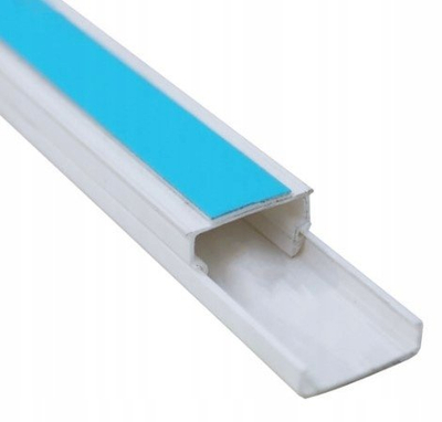Kanal kabllor Legrand Cable Trunking, 20x12 mm, 2 m, i bardhë