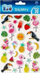 Sticker 3D Sticker BOO Tropic, set me 30 copë, me figura tropikale, plot me ngjyra