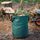 Thes kopshti Nature Waste Bag, 140L, i rrumbullakët, jeshil