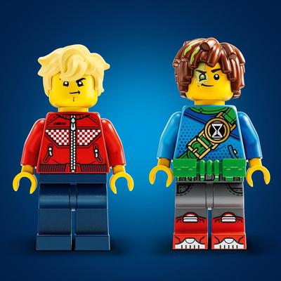 Set lodër Lego Dreamzzz Grimkeeper përbindëshi me kafaz 71455, figurinë aksioni, 7+