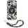 Футрола за телефон Guess Palm Trees Triangle за iPhone 16 6.1", MagSafe, со ремче со монистра, црна