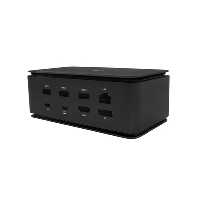 Doking stejshën I-Tec USB4 Thunderbolt 4, me HDMI, DP, Gigabit Ethernet, gri