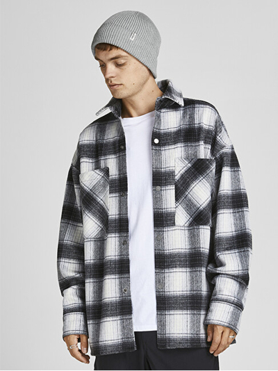 Kapelë Jack&Jones JACBRINK 12193386 Light Grey Melange