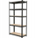 Raft metalik A me 5 kate, 180×90×40 cm, 175 kg, i zi