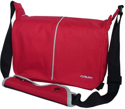 Çantë laptopi Addison Giban 1301, 10.1", poliester, e kuqe