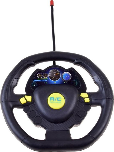 Makine lodër me telekomandë Cross Country RC0488, timon 27 MHz, off-road, e zezë jeshile