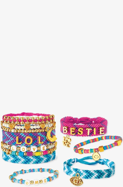 Set byzylykësh Shimmer N Sparkle Fashion Bracelets, për kalamaj 8+, shumëngjyrësh