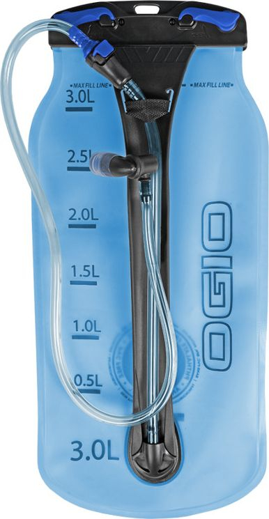 Хидратационен ранец Огио Дакар, 12L, резервоар за вода 3L, црна неон