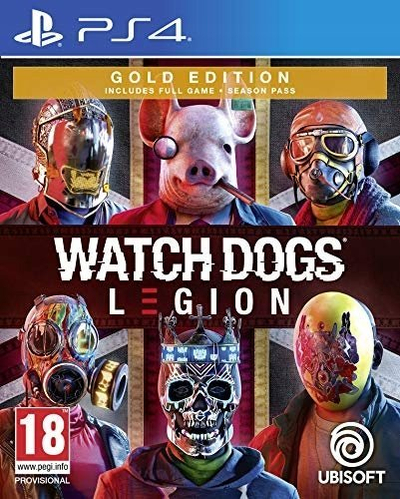 Loja PS4 Ubisoft Watch Dogs Legion Gold Edition, aksion aventurë, version me disk