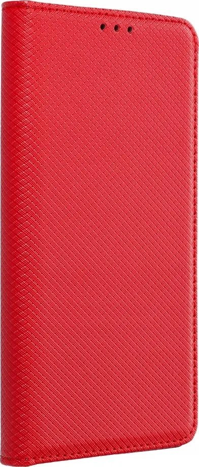 Kabullë telefoni Forcell Smart Case Book për Motorola G85, me magnet, me xhep karte, e kuqe