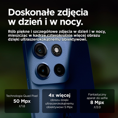 Telefoni Motorola Moto G15, 128GB, 5G, blu