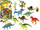 Set lodrash dinosaurë, 9 copa, shumëngjyrësh