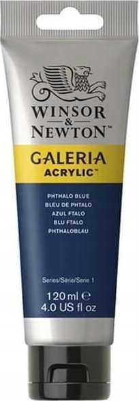 Bojë akrilike Winsor & Newton Galeria, 120ml, Phthalo Blue