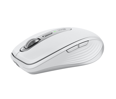 Maus Logitech MX Anywhere 3S, wireless, Bluetooth, gri e hapur