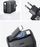 Karikues muri USAMS CC233, USB C 20W PD QC, kabllo USB C tërheqëse, i zi