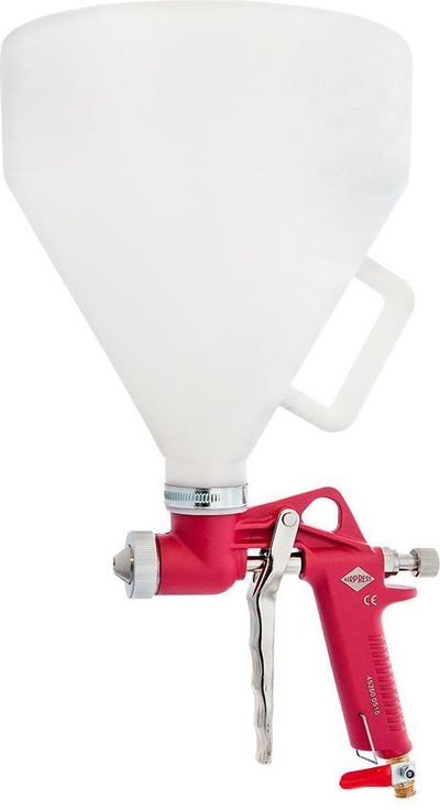 Pistoletë suvatimi Airpress Plaster Spraying Gun AP 45260, depozitë 5L, shumë gryka, e kuqe