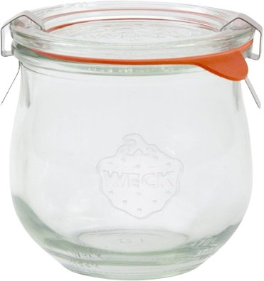 Set kavanozash qelqi Weck 1127, 6 copa, 80mm, i tejdukshëm
