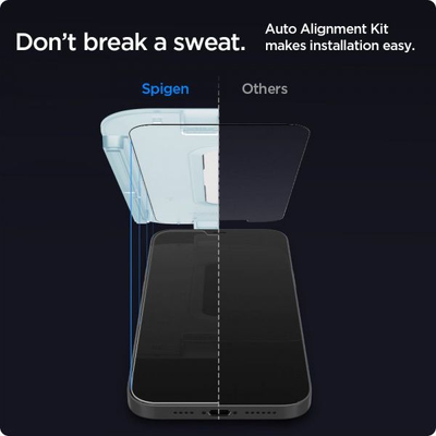 Xham mbrojtës SPIGEN GLAS.TR "EZ FIT" për IPHONE 12 PRO MAX