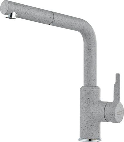 Rubinet kuzhine Franke Urban PullOut, me dush tërheqës, stone grey