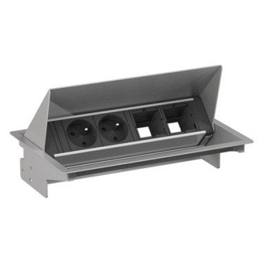 Prizë zgjatese Bachmann CONEO Set, 2x UTE 2x modul bosh, 0.20m, e bardhë