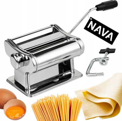 Makineri për pasta NAVA Acer, 14.5cm, çelik inox, ngjyrë argjendi