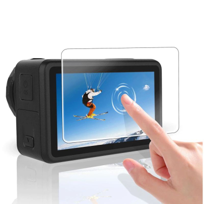 Xham i temperum Tech-Protect Glass Fit+, 2 copë, për DJI Osmo Action 5 Pro, transparent