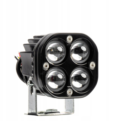 Dritë pune LED AMiO 04204, tension 10 30V, IP67, e bardhë