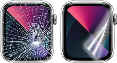 Folie mbrojtëse keramike GrizzGlass CeramicFilm për Samsung Galaxy Watch 7 44mm, transparente