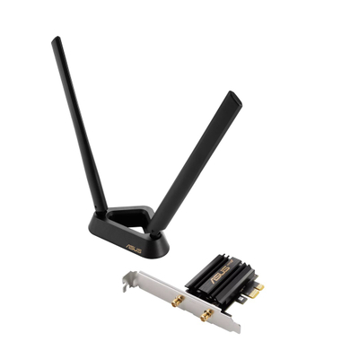 Мрежна картичка Asus WiFi 6E, PCI-Express, 2.4GHz / 5GHz / 6GHz