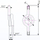 Tub spiral syphon Afriso, 2x G1/2", PN25, metalik