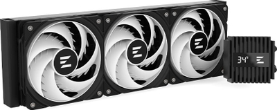 Sistem ftohës me ujë Zalman ALPHA2 A36, 360mm AIO, RGB, i zi