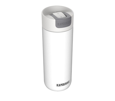 Gotë termike Kambukka Olympus, 500ml, çelik inox, e bardhë