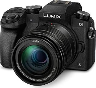 Aparat fotografik Panasonic Lumix DMC G70, 16MP, objektiv 12‑60mm, i zi